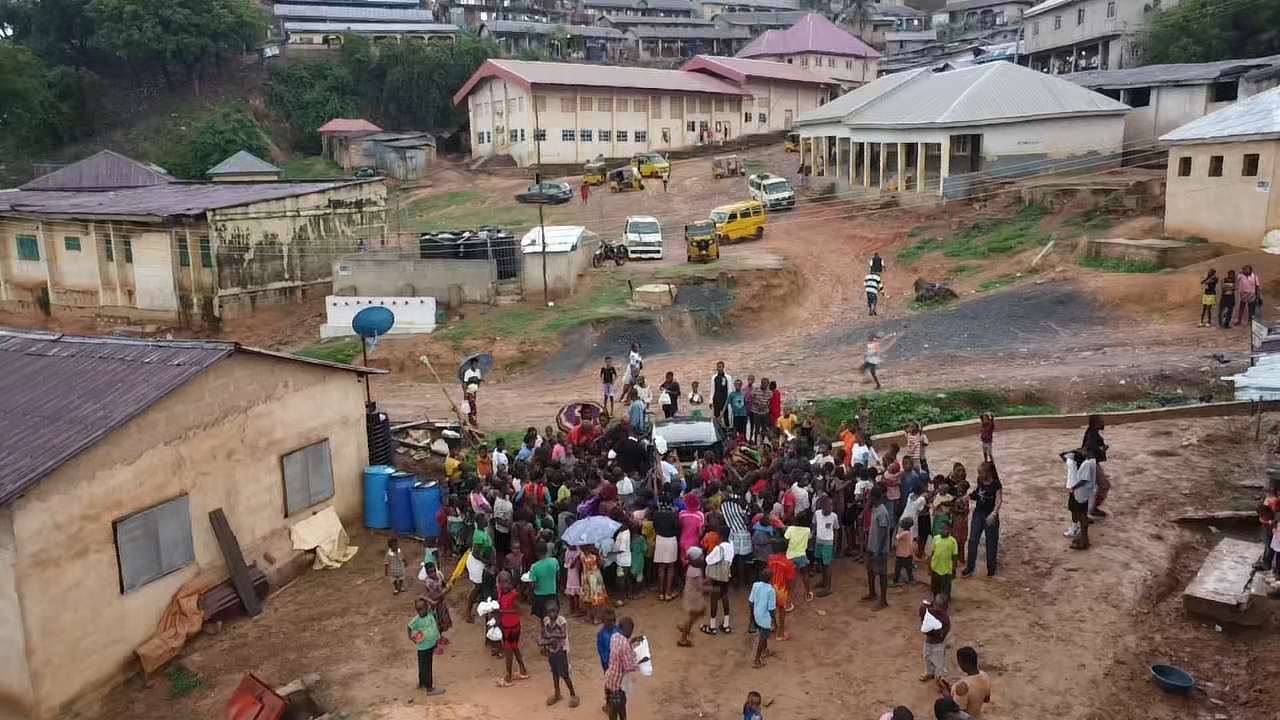 Precious Hope Crest community outreach at Aria Road, Enugu