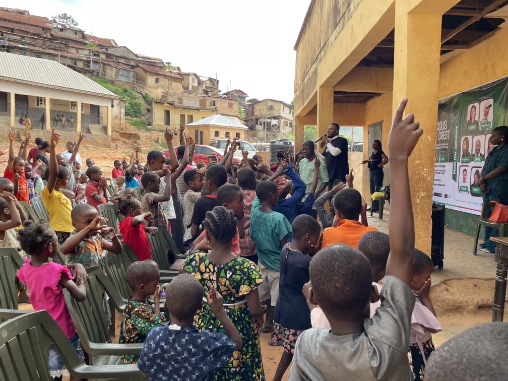 Precious Hope Crest community outreach at Aria Road, Enugu